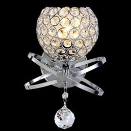 Crystal Wall Sconces Modern Contemporary Metal