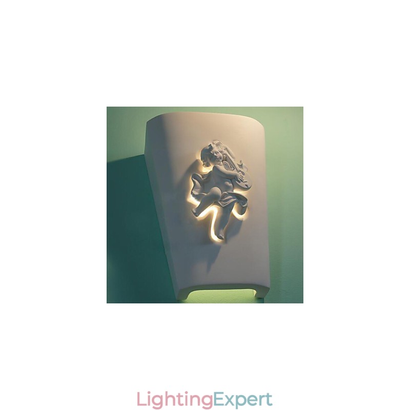 Creative Rural Creative Mediterranean Wall Lamp European Style Cupid Wall Lamp Light