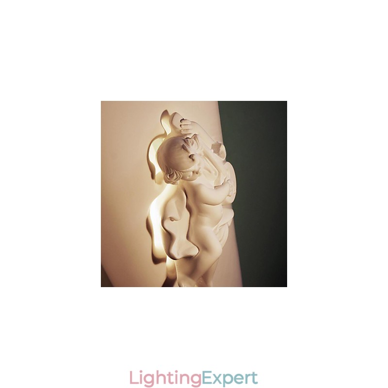 Creative Rural Creative Mediterranean Wall Lamp European Style Cupid Wall Lamp Light