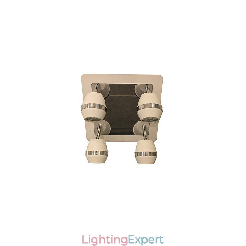 Modern Spherical Chrome Wall Lights Bathroom Lights With 4 Lights