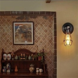 Full Of Personality Elegant Appearance American Retro Cage Wall