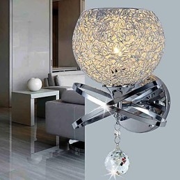 Crystal Wall Sconces Modern Contemporary Metal