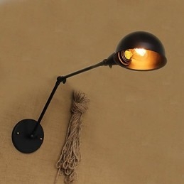 Industrial Style Minimalist Long Arm Double Personality Ills Bedside Dining Decorative Wall Sconce