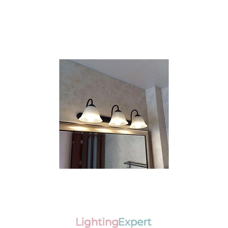 Bathroom Lighting Mini Style Rustic Lodge Metal