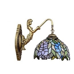 European Contracted Rural Creative Wrought Iron Wall Lamp Lights