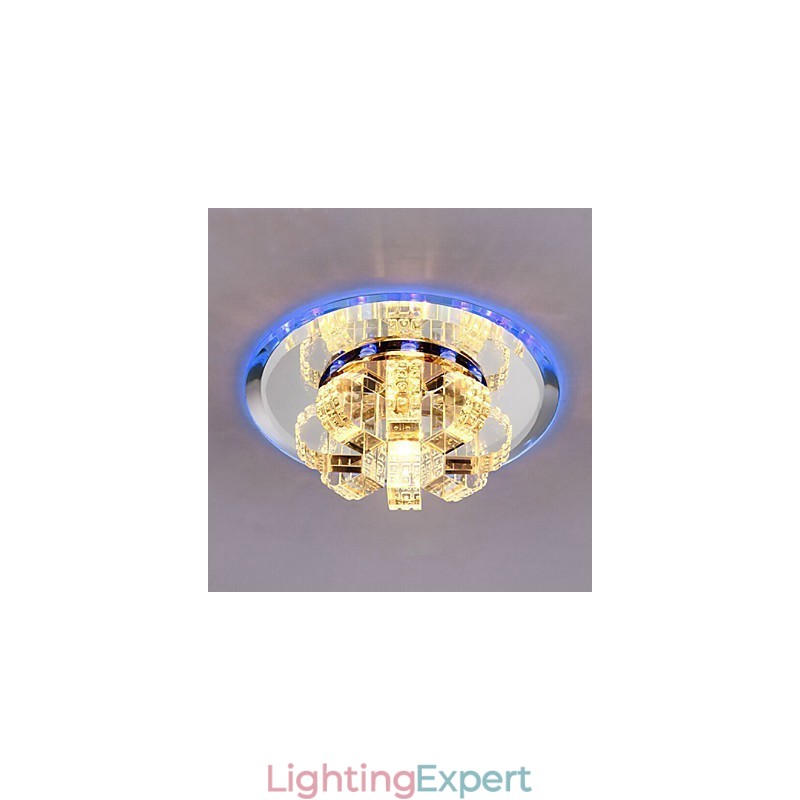 Crystal Ceiling Lamp Spotlight SMD 3W Creative Lamp Absorb Dome Light