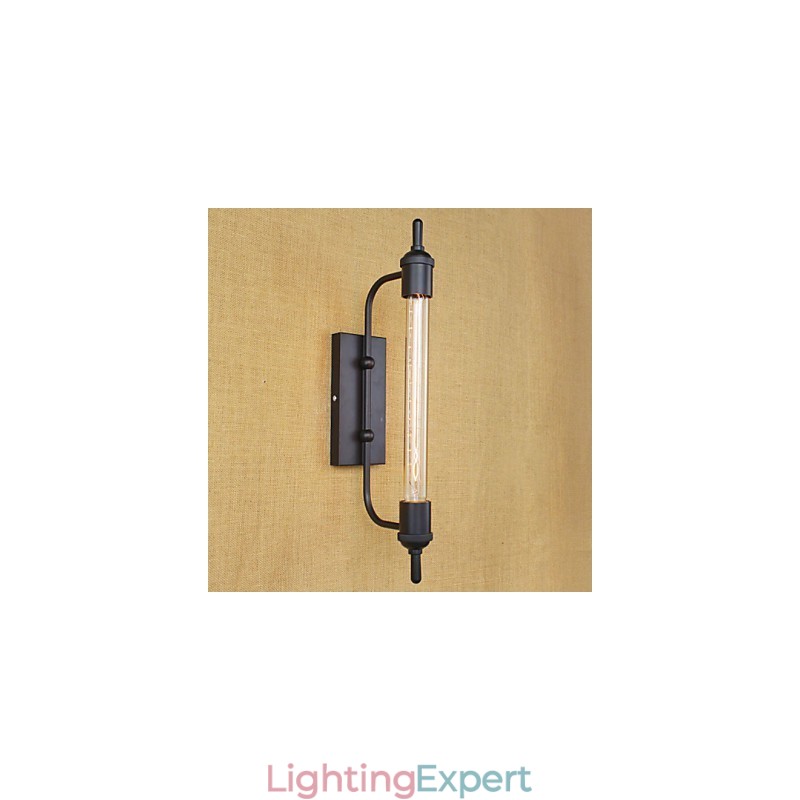 Europe And Retro Clothing Art Restaurant Edison Light Bulb Flute Decorative Wall Sconce