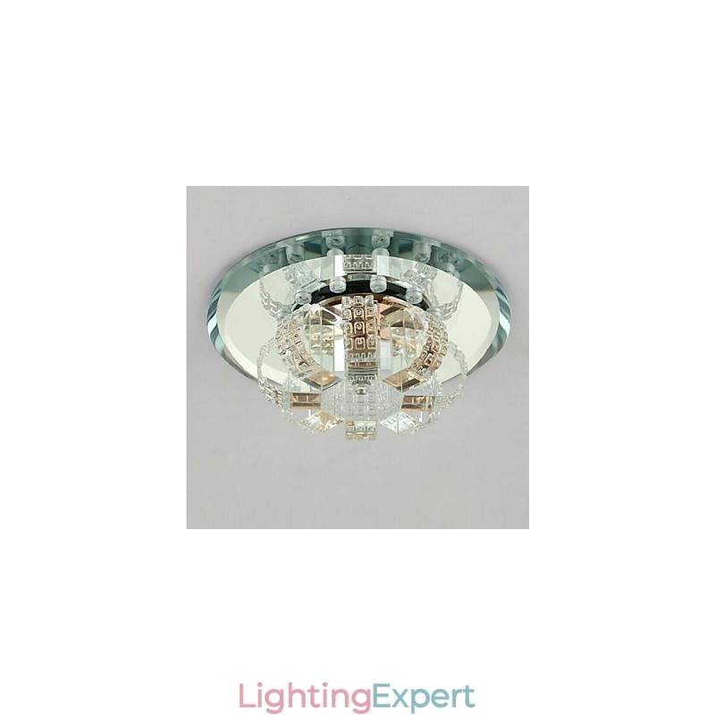 Crystal Ceiling Lamp Spotlight SMD 3W Creative Lamp Absorb Dome Light