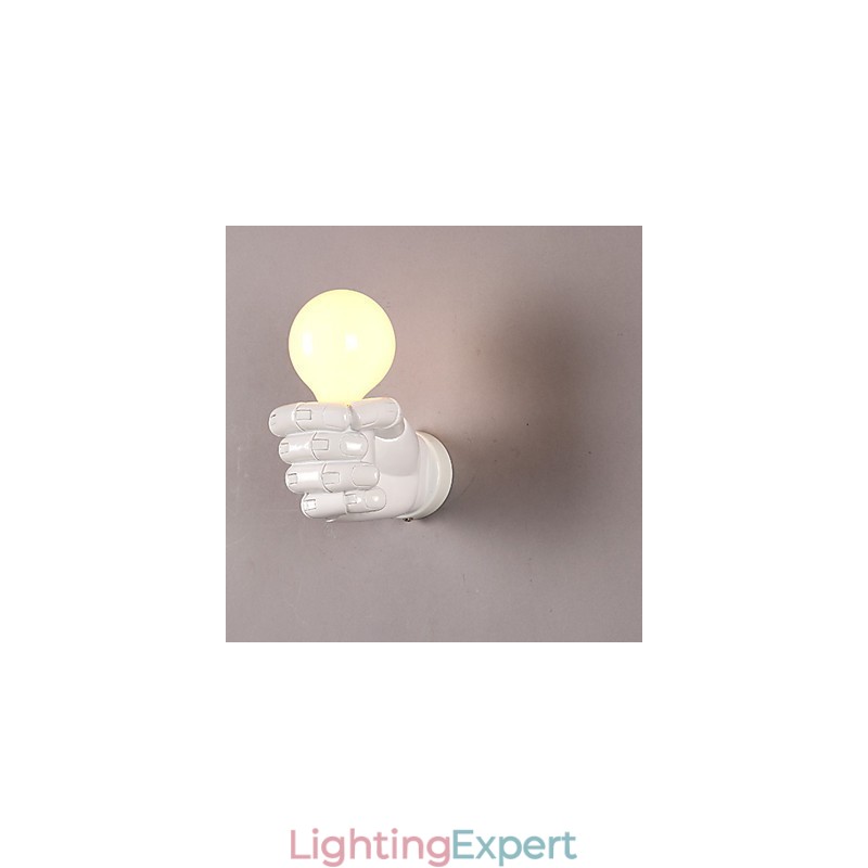 European Wall Right Hand Creative Retro Fist Wall Lamp Lights
