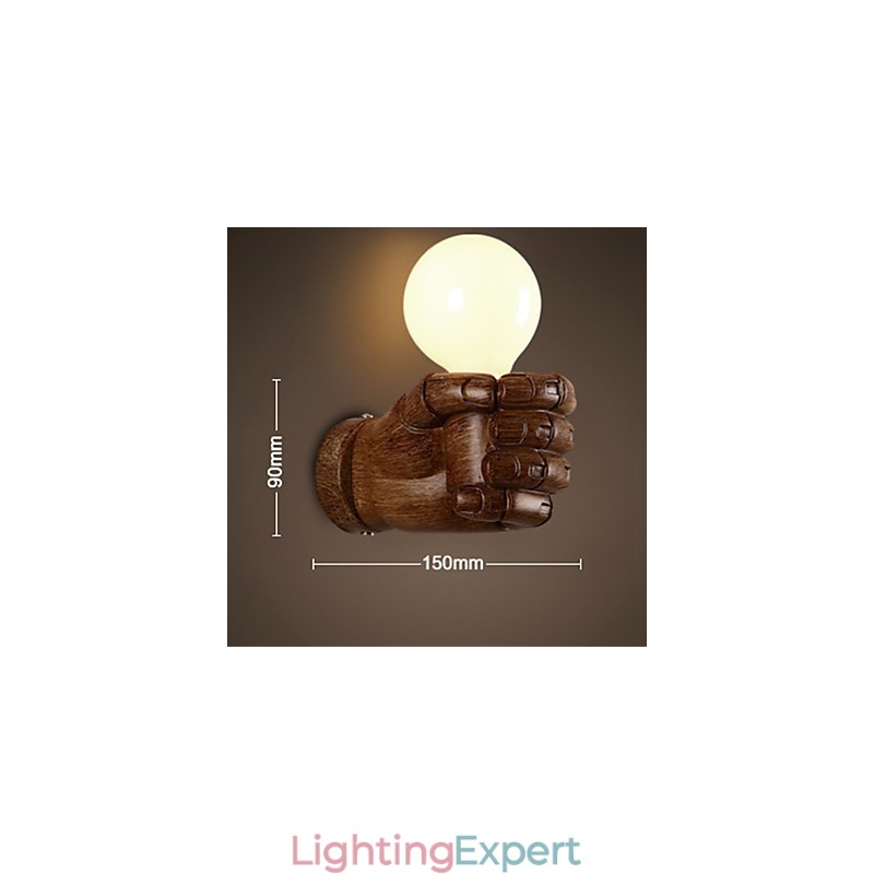 European Wall Creative Retro Fist Wall Lamp Lights