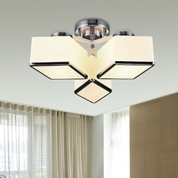 Flush Mount Modern Contemporary Glass