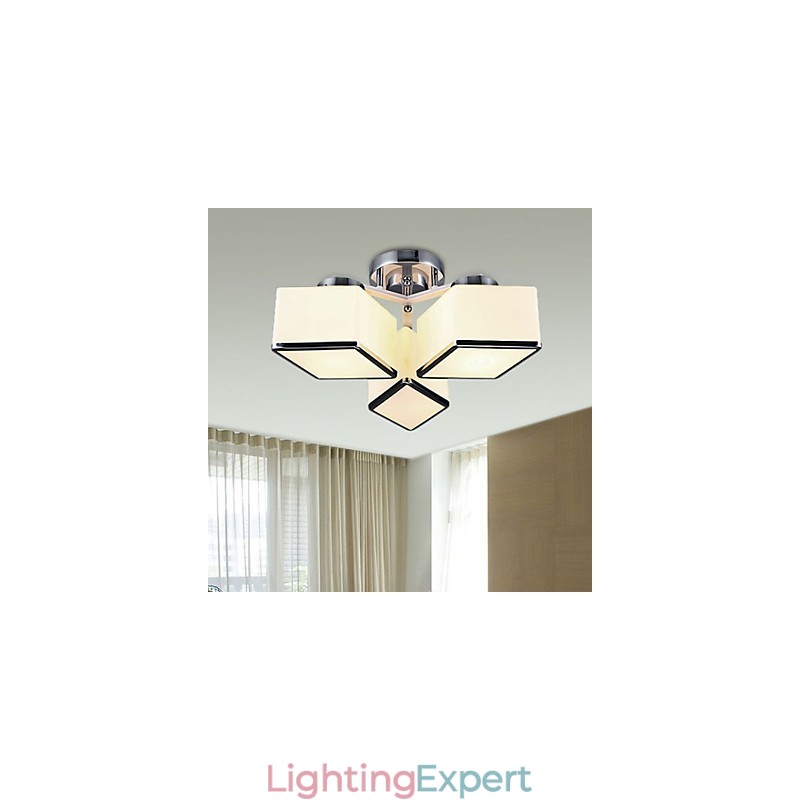 Flush Mount Modern Contemporary Glass