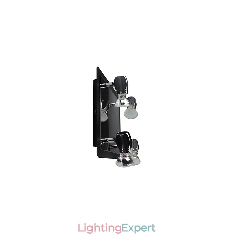 Modern Black Wall Lights Bathroom Lights With 4 Lights