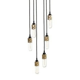 Country Gold Metal Flush Mount