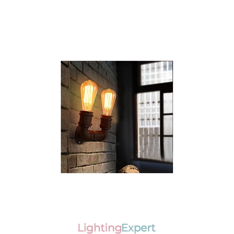 Creative Double Creative Bar Conduit Wall Lamp Light