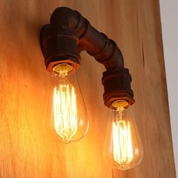 Creative Double Creative Bar Conduit Wall Lamp Light