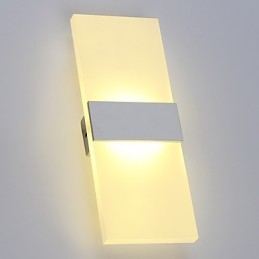 Modern Style Simplicity Acryl Wall Sconce Living Room Hallway Cafe Bedroom Kids Room Bedside Lamp