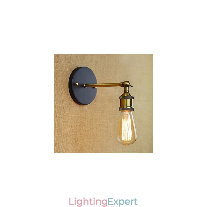 American Bar Cafe Restaurant Bedside Minimalist Aisle Iron Wall Sconce
