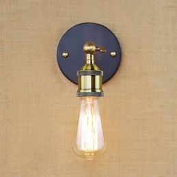 American Bar Cafe Restaurant Bedside Minimalist Aisle Iron Wall Sconce