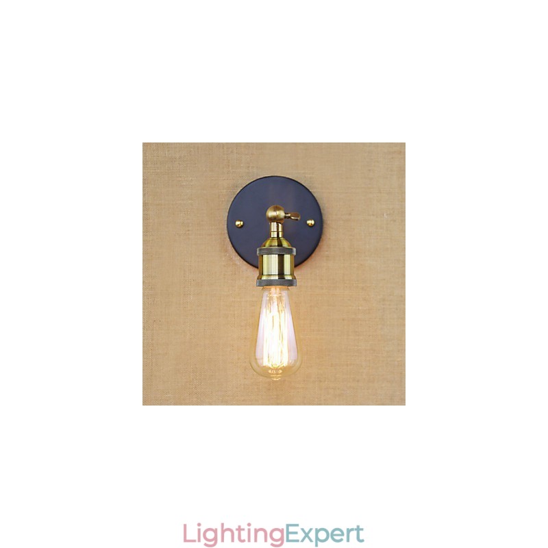 American Bar Cafe Restaurant Bedside Minimalist Aisle Iron Wall Sconce