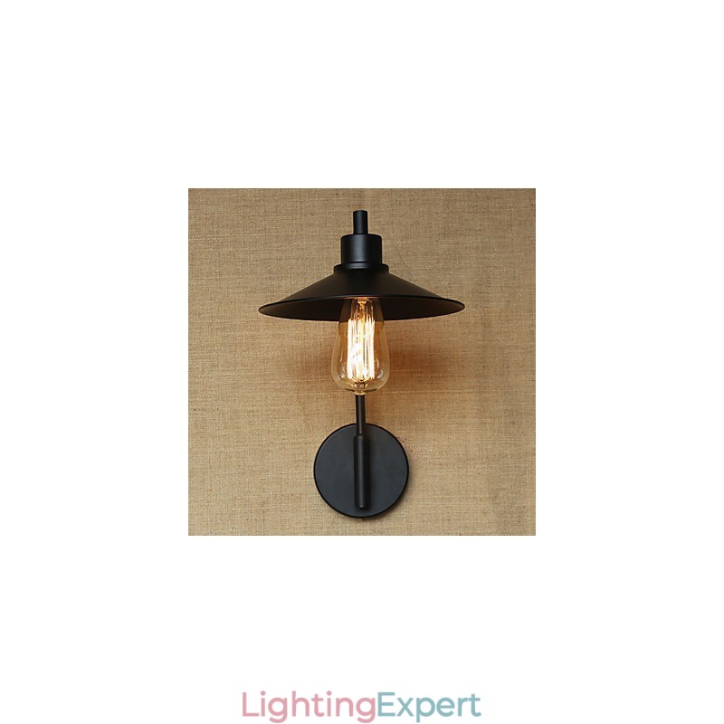Retro Decorative Wrought Iron Wall Sconce