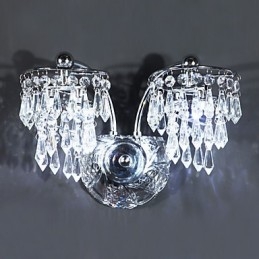 Crystal Wall Sconces Modern Contemporary Metal