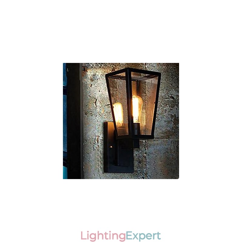American Country Style Corridor Bar Decoration Of The Head Of A Bed Wall Lamp