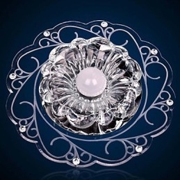 Crystal Ceiling Lamp Spotlight SMD 3W Creative Lamp Tube Light Colorful Color Dome Light