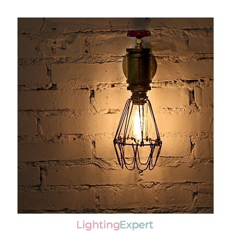 Vintage Industrial Water Pipe Wall Lamps Loft Edison Light for Bar Restaurant Wall Fixtures Lighting Vintage Industrial Water Pipe Wall Lamps Loft Edison Light for Bar Restaurant Wall Fixtures Lighting