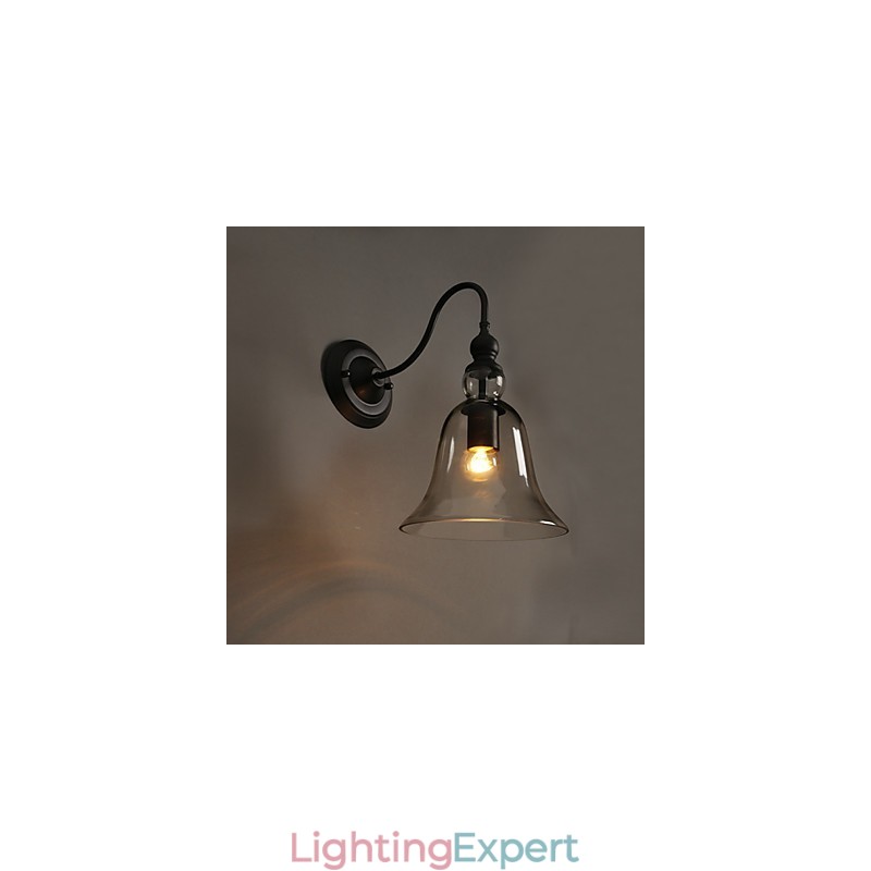 Creative Garden Light Crystal Wall Lamp Bell Restoring Ancient Ways Light