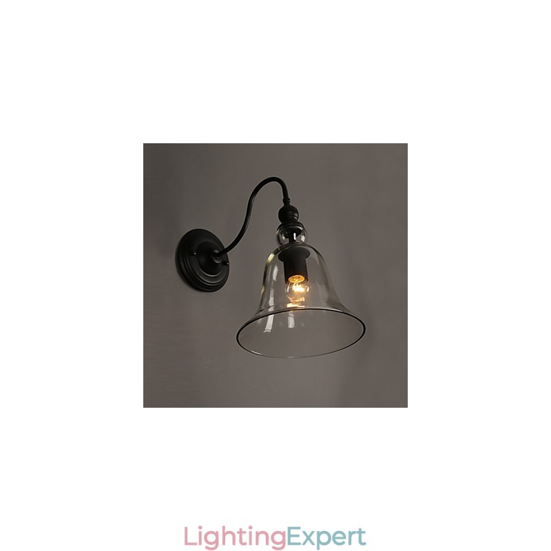 Creative Garden Light Crystal Wall Lamp Bell Restoring Ancient Ways Light