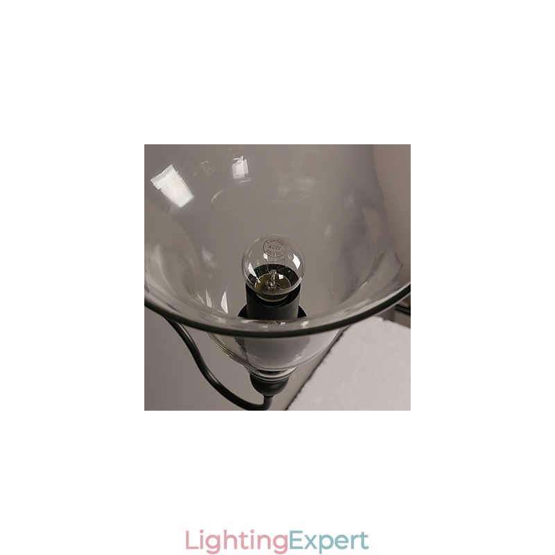 Creative Garden Light Crystal Wall Lamp Bell Restoring Ancient Ways Light