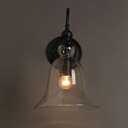 Creative Garden Light Crystal Wall Lamp Bell Restoring Ancient Ways Light