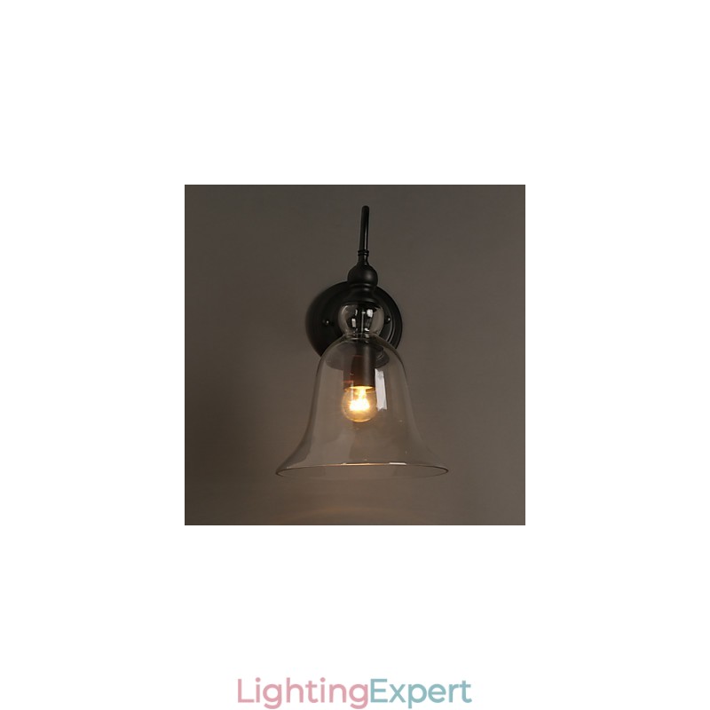 Creative Garden Light Crystal Wall Lamp Bell Restoring Ancient Ways Light
