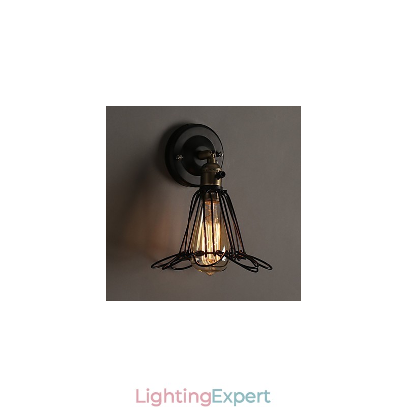 American Country Loft Restoring Ancient Ways Wall Lamp Wrought Iron Wall Lamp Light