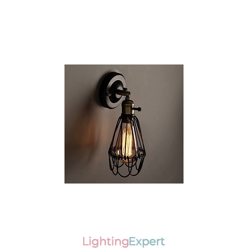 American Country Loft Restoring Ancient Ways Wall Lamp Wrought Iron Wall Lamp Light