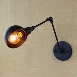 The Balcony Stair Corridors Contracted Creative Restaurant Bar Wall Lamp Wrought Iron Long Arm