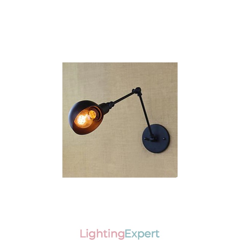 The Balcony Stair Corridors Contracted Creative Restaurant Bar Wall Lamp Wrought Iron Long Arm