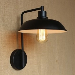 Contemporary And Contracted Warehouse Balcony Porch Corridor Wall Lamp Wrought Iron Decoration