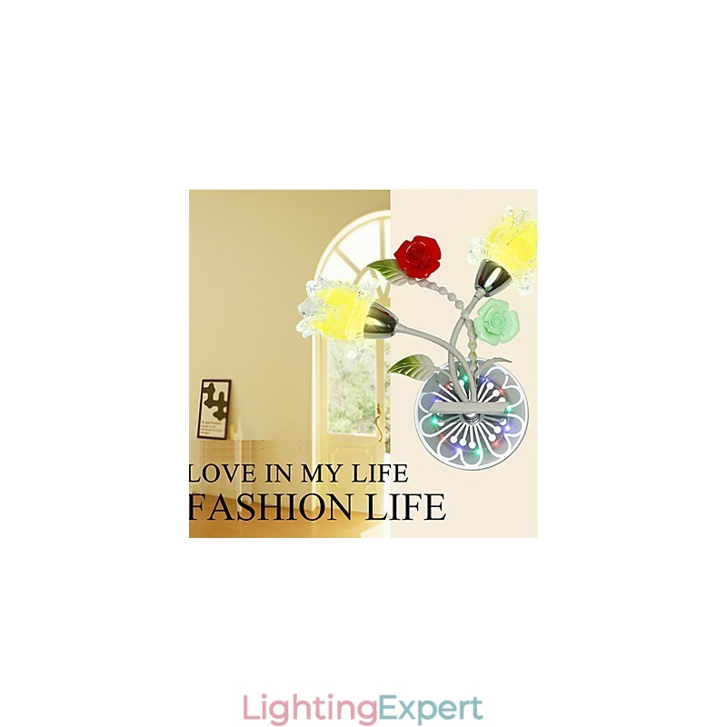 Creative Contemporary And Contracted Creative Crystal Wall Lamp Lights
