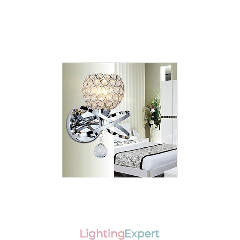 Single Head Crystal Wall Lamp