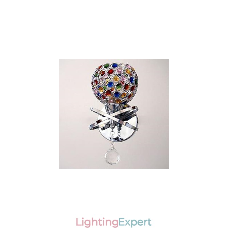 Single Head Crystal Wall Lamp