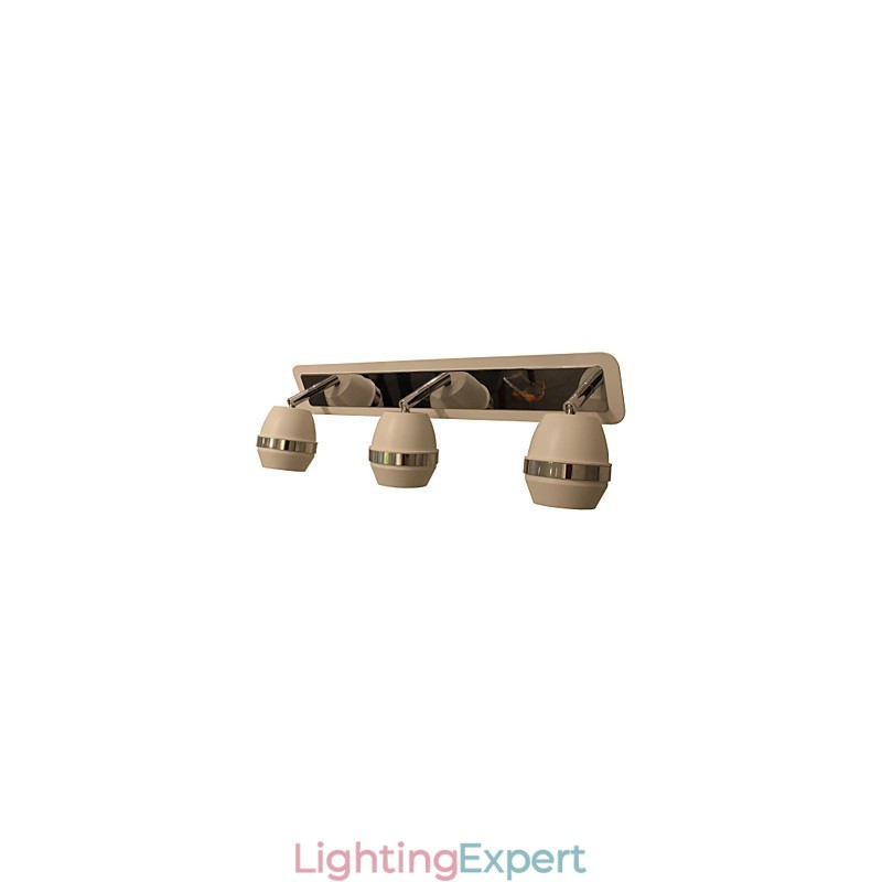 Modern Spherical Chrome Wall Lights Bathroom Lights With 3 Lights