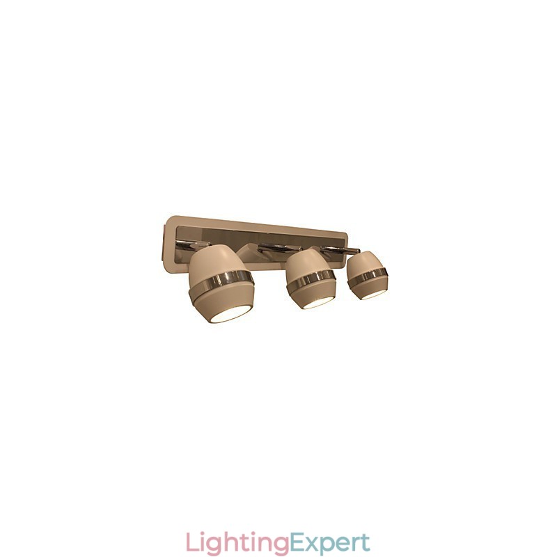 Modern Spherical Chrome Wall Lights Bathroom Lights With 3 Lights