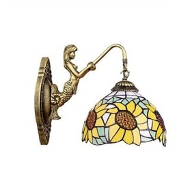 Christmas European Contracted Rural Creative Wrought Iron Wall Lamp Lights