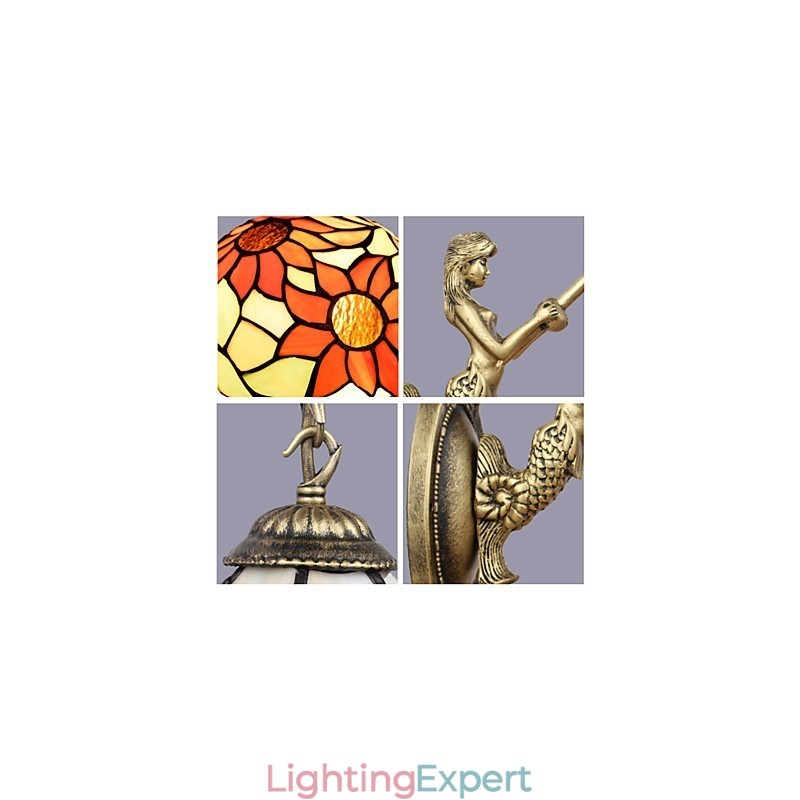 Christmas European Contracted Rural Creative Wrought Iron Wall Lamp Lights