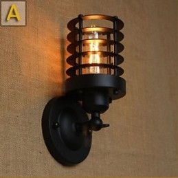 Dark Hallway Stairs The Balcony Of The Head Of A Bed Decorative Wall Lamp