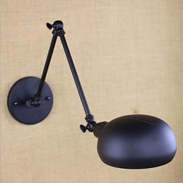 Long Arm Double Festival Restoring Ancient Ways Wrought Iron Wall Lamp Personality
