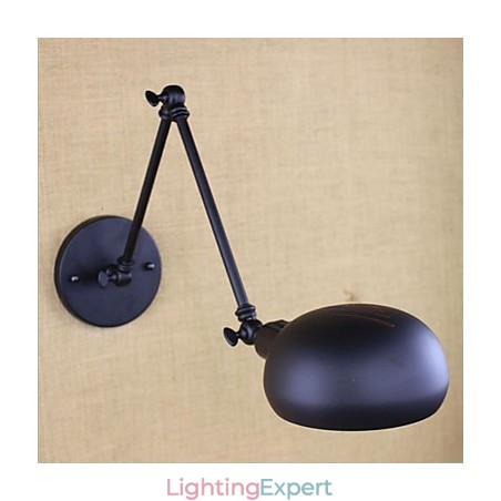 Long Arm Double Festival Restoring Ancient Ways Wrought Iron Wall Lamp Personality