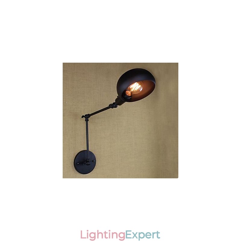 Long Arm Double Festival Restoring Ancient Ways Wrought Iron Wall Lamp Personality